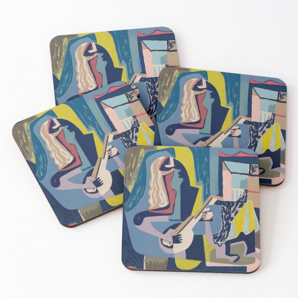 Item preview, BLUE GUITAR designed and sold by THE GOOD FIND.