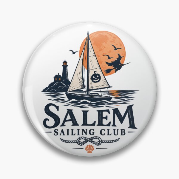 Item preview, Salem Sailing Club Halloween designed and sold by CampAndCoast.
