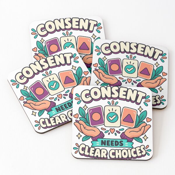 Item preview, Consent Needs Clear Choices UX designed and sold by Shope Buzz.