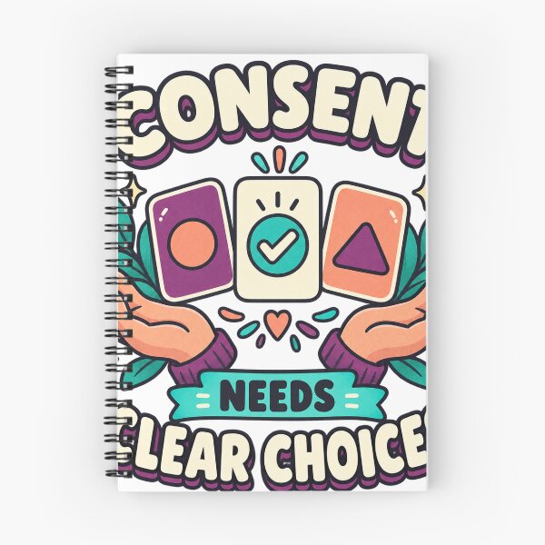 Item preview, Consent Needs Clear Choices UX designed and sold by Shope Buzz.