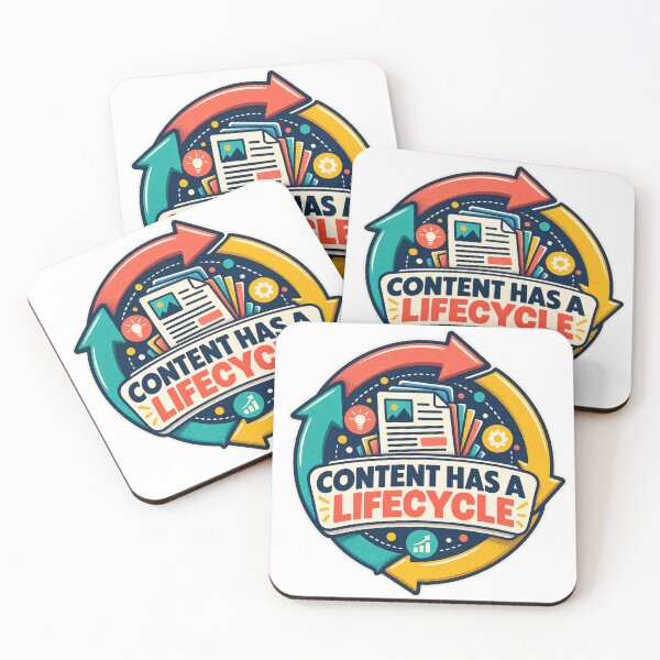 Item preview, Content Has a Lifecycle Design designed and sold by Shope Buzz.