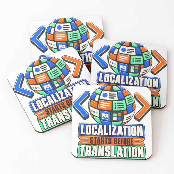 Item preview, Localization Starts Before Translation UX designed and sold by Shope Buzz.