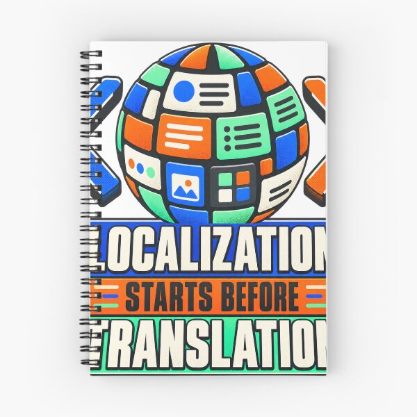 Item preview, Localization Starts Before Translation UX designed and sold by Shope Buzz.