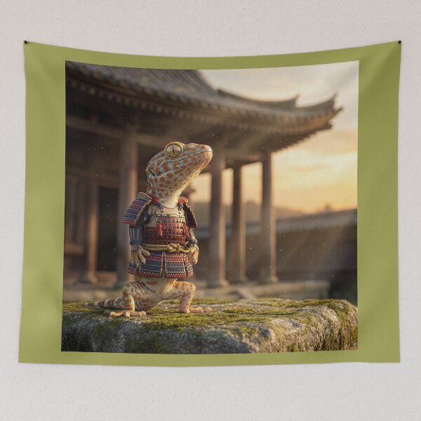 Item preview, Samurai Gecko designed and sold by Tridentulus.