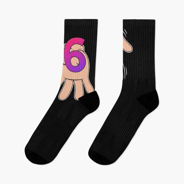 Item preview, Logo 67 Meme Streetwear Hand Sign - Dark Edition designed and sold by JulSaMar03.