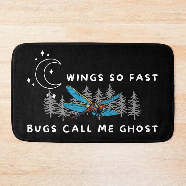 Item preview, Wings So Fast Bugs Call Me Ghost Night Dragonfly  designed and sold by Feral Vibes.