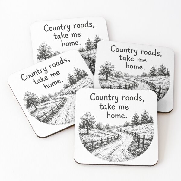 Item preview, Country Roads Take Me Home designed and sold by HalickW.