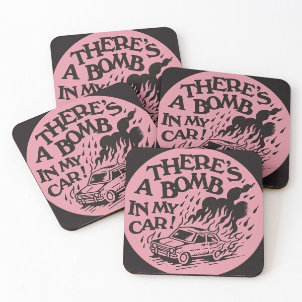 Item preview, there's a bomb in my car! designed and sold by oliviafeelsweird.