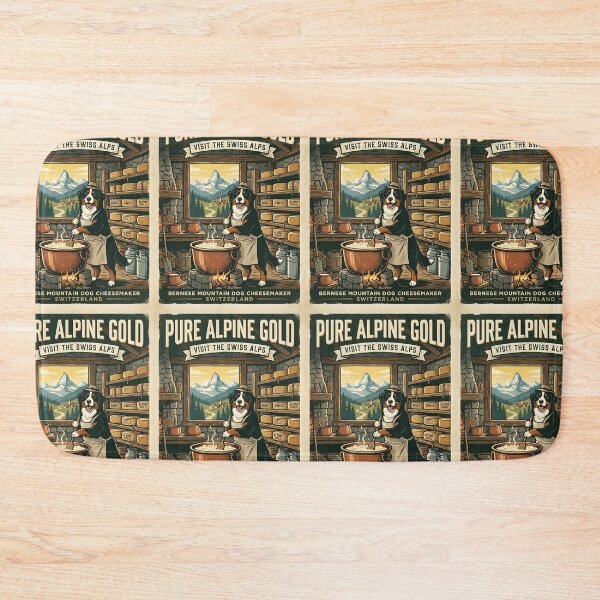 Item preview, Bernese Mountain Dog Alpine Cheese Maker designed and sold by PictoVibe.
