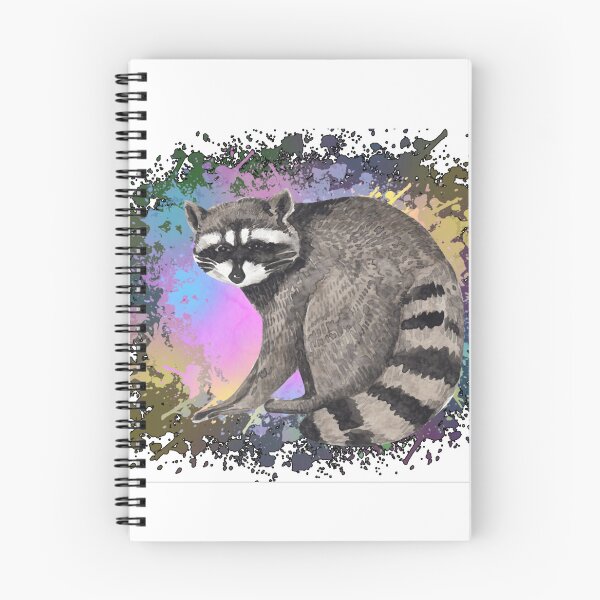 Item preview, racoon watercolor background   designed and sold by MaikSankts.