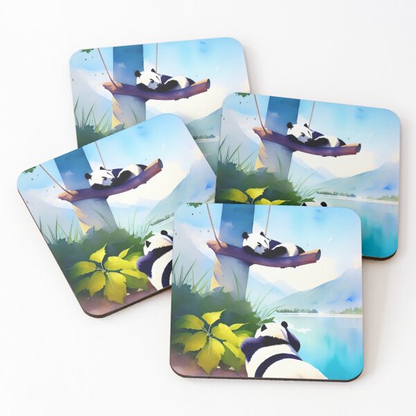 Item preview, Panda Sublime With Rome and Stars designed and sold by Mirzahorse.