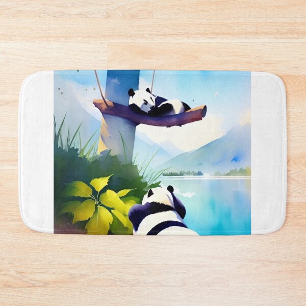 Item preview, Panda Sublime With Rome and Stars designed and sold by Mirzahorse.
