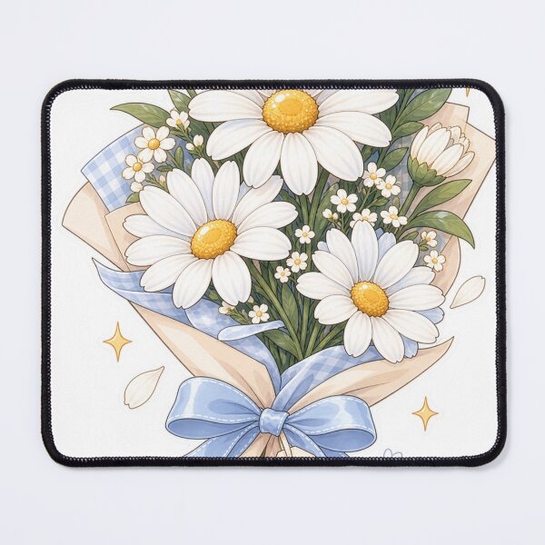 Item preview, Keep Smiling Daisy Bouquet Illustration designed and sold by Day1-TN.