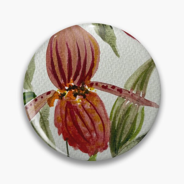 Item preview, Fall Orchids Watercolor designed and sold by LakeArtWorks.