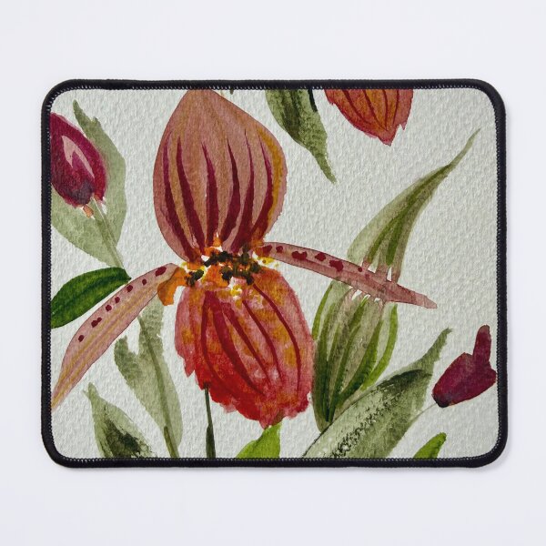 Item preview, Fall Orchids Watercolor designed and sold by LakeArtWorks.