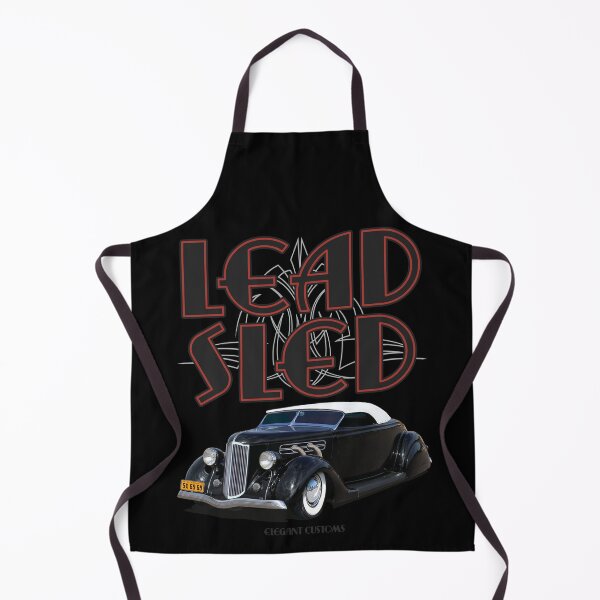 Item preview, 1936 Lead Sled with text - Lowrider, Kustom, Hot Rod, Muscle Car designed and sold by Elegant Customs.