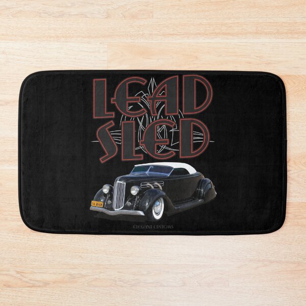 Item preview, 1936 Lead Sled with text - Lowrider, Kustom, Hot Rod, Muscle Car designed and sold by Elegant Customs.