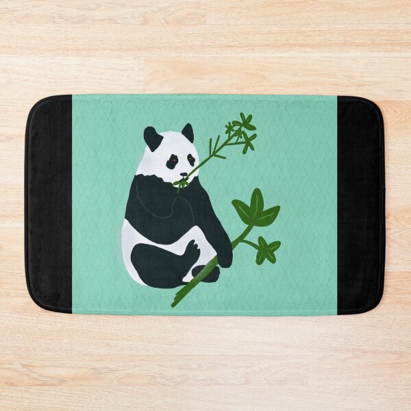 Item preview, Panda with Unesco dHeart-Shaped Bamboo designed and sold by Mirzahorse.