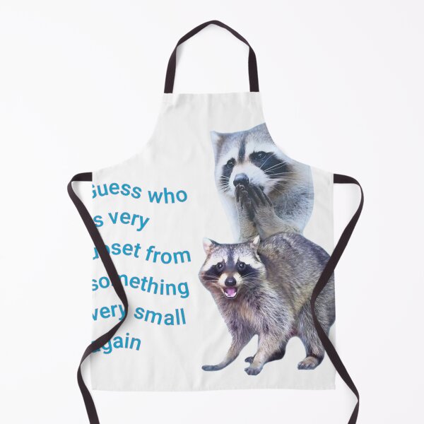 Item preview, upset raccoon meme designed and sold by MaikSankts.