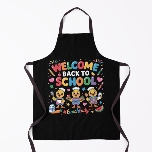 Item preview, Cute Duck Chefs Welcome Back to School Lunch Lady #Lunchlady designed and sold by Zizo-DR44.