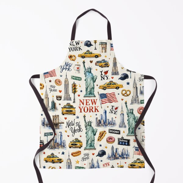 Item preview, New York City Icon Pattern designed and sold by TinyWeird.