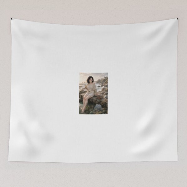Item preview, Faye Aine Evangeline at the rocky coast designed and sold by CathryneDelamort.