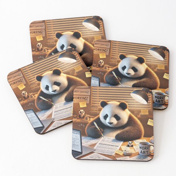 Item preview, Panda in a Unesco cJungle designed and sold by Mirzahorse.