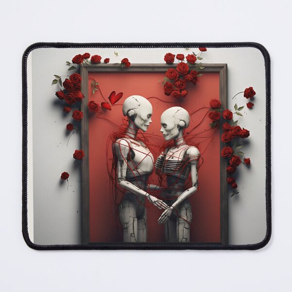 Item preview, Love Skeleton Couple Gothic Romance designed and sold by Amr Siam.