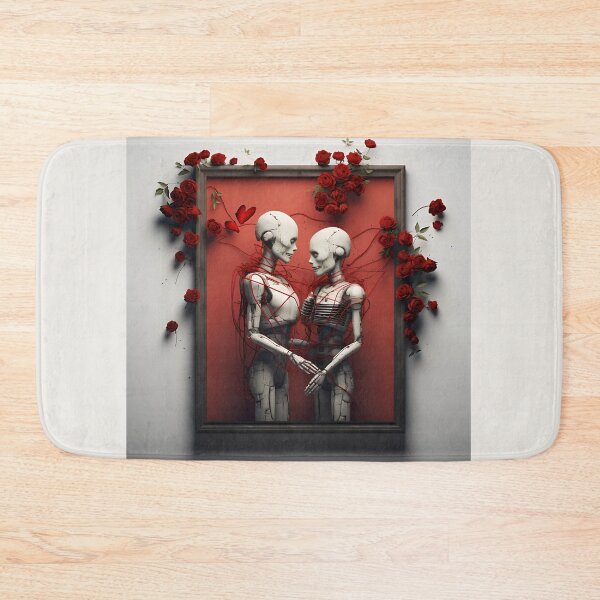 Item preview, Love Skeleton Couple Gothic Romance designed and sold by Amr Siam.