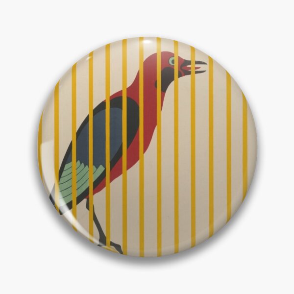 Item preview, YELLOW RED BIRD CAGE designed and sold by THE GOOD FIND.
