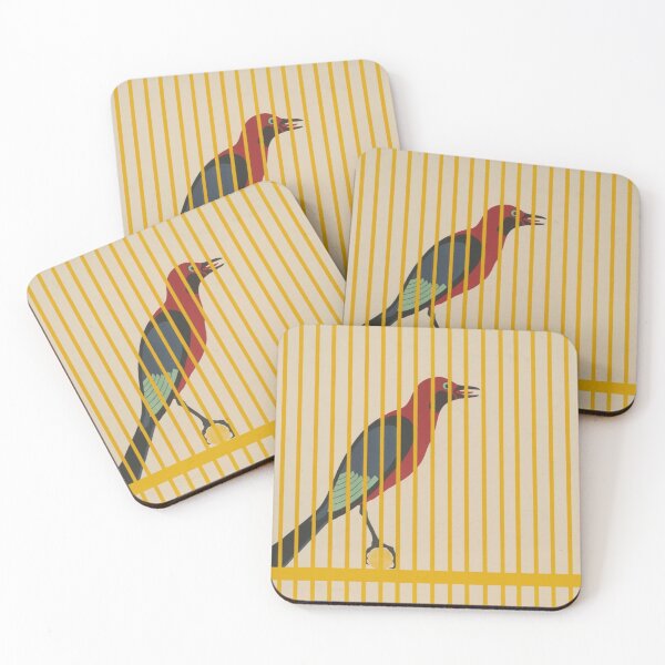 Item preview, YELLOW RED BIRD CAGE designed and sold by THE GOOD FIND.