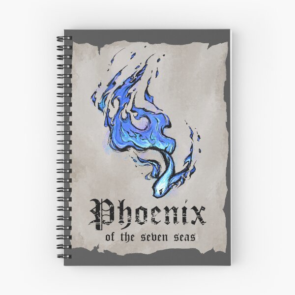 Item preview, Phoenix of the Seven Seas -Phantom Version designed and sold by Textile-Tea.