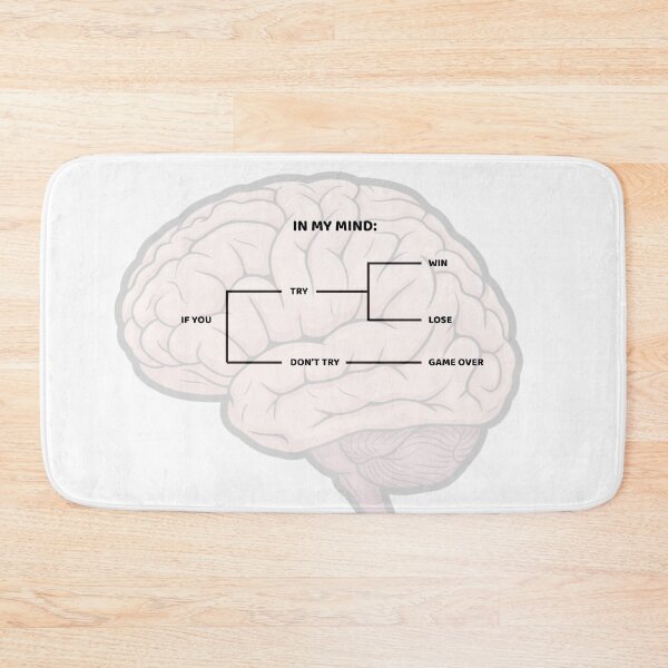 Item preview, In My Mind Brain Maze Overthinking Design designed and sold by nocontextdept.