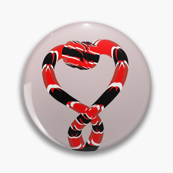 Item preview, Coral Snake Heart Infinity Knot Geometric  designed and sold by MAMA.art.Rio <Marsailhe_Milward>.