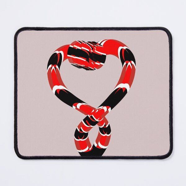 Item preview, Coral Snake Heart Infinity Knot Geometric  designed and sold by MAMA.art.Rio <Marsailhe_Milward>.