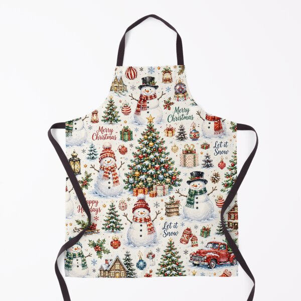 Item preview, Merry Christmas Snowman Pattern designed and sold by TinyWeird.