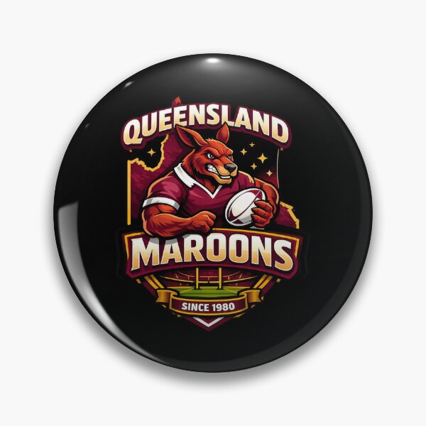 Item preview, Queensland Maroons  designed and sold by LuckyNestCoKids.