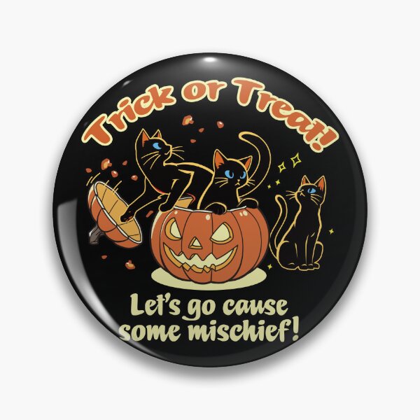 Item preview, Black Cats Burst from a Jack-O'-Lantern - Funny Halloween Art_BK designed and sold by AckeeWolf.