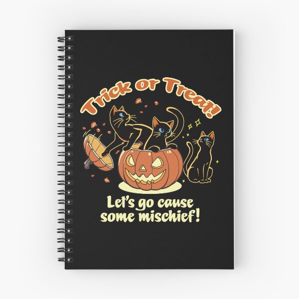 Item preview, Black Cats Burst from a Jack-O'-Lantern - Funny Halloween Art_BK designed and sold by AckeeWolf.