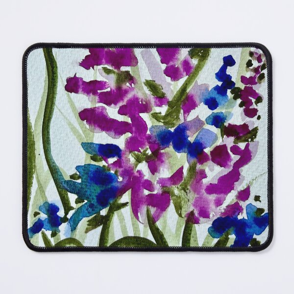 Item preview, Watercolor Vivid Loose Florals designed and sold by LakeArtWorks.