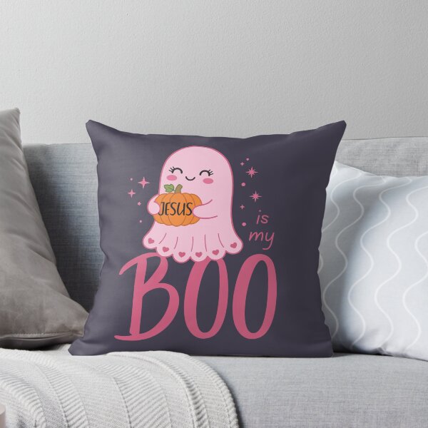 Item preview, Cute Ghost Love Jesus My Boo Holy Ghost Spooky Season Girly Fall Autumn designed and sold by Forevermore.