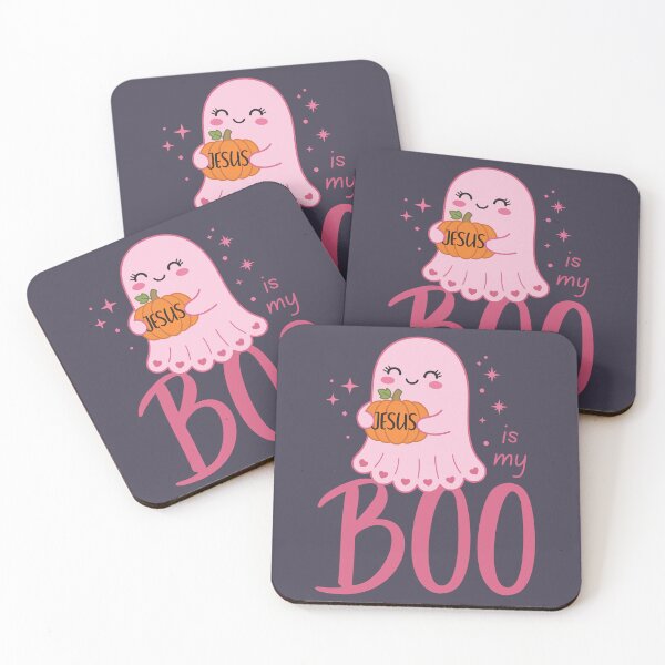 Item preview, Cute Ghost Love Jesus My Boo Holy Ghost Spooky Season Girly Fall Autumn designed and sold by Forevermore.
