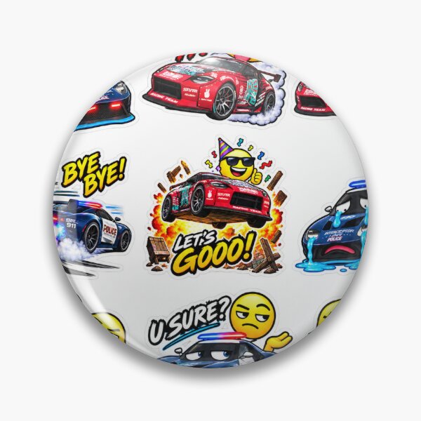 Item preview, 9 In one car's emoji sticker  designed and sold by Debnath-Garage.