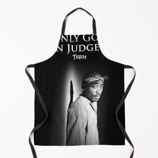 Item preview, Only God Can Judge Me Tupac Shakur Black & White Portrait designed and sold by seLaleeeNamha.