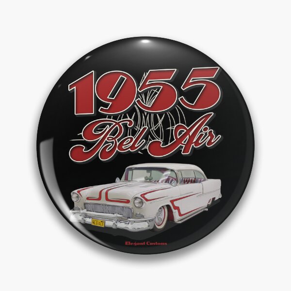 Item preview, 1955 Bel Air Lead Sled with text - Lowrider, Kustom, Hot Rod, Muscle Car designed and sold by Elegant Customs.