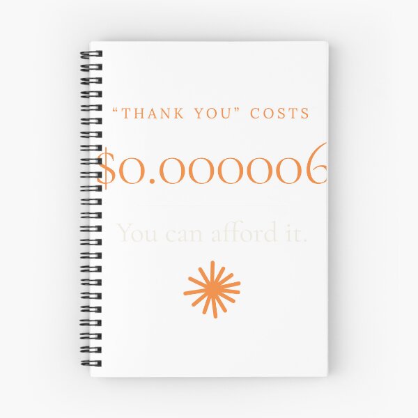 Item preview, Thank You Costs Six Microdollars designed and sold by pieteespi.