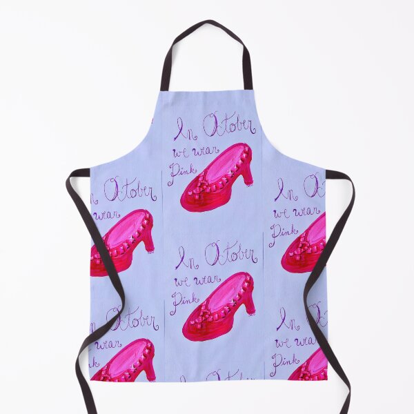 Item preview, In October We Wear Pink Ruby Slippers designed and sold by ArtwithaFriend.