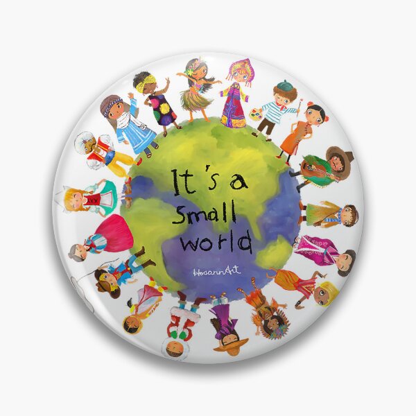 Item preview, It's a Small World and Cute multicultural Children T-Shirt designed and sold by Stickerbynp1.