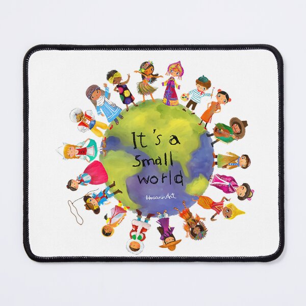 Item preview, It's a Small World and Cute multicultural Children T-Shirt designed and sold by Stickerbynp1.