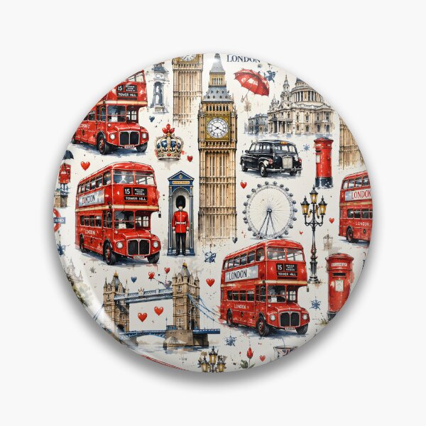 Item preview, Iconic London City Pattern designed and sold by TinyWeird.